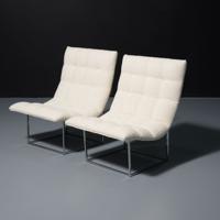 Pair of Milo Baughman Scoop , Slipper Lounge Chairs - Sold for $1,088 on 03-01-2025 (Lot 436).jpg